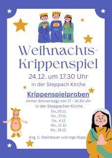 Krippenspiel Steppach